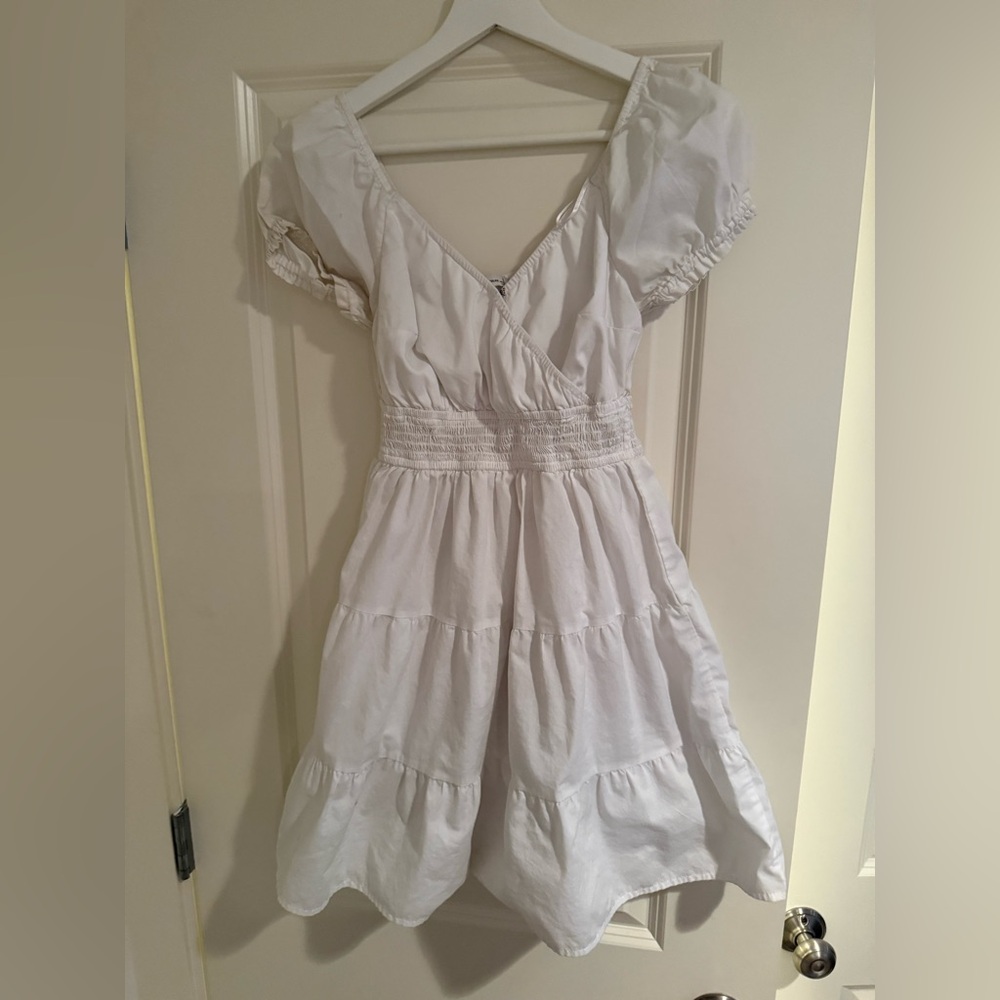 Hollister White Women’s Dress Size Small